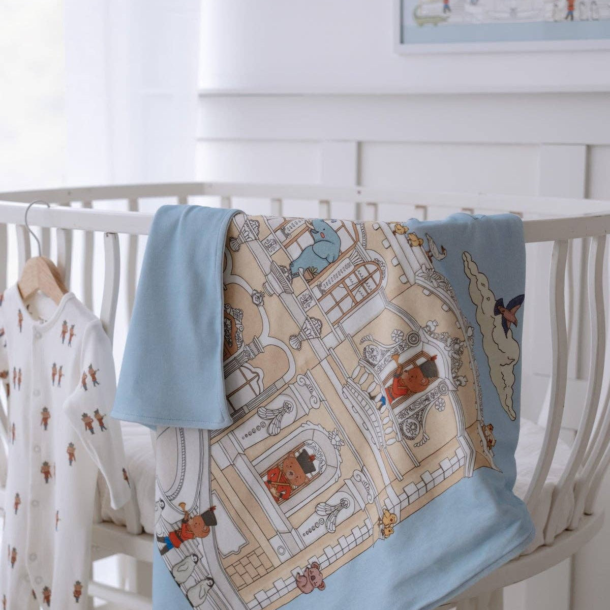 Double-Sided Organic Cotton Blanket
