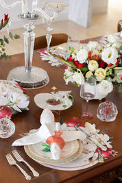 Pomegranate Acrylic Napkin Rings (set of 6)