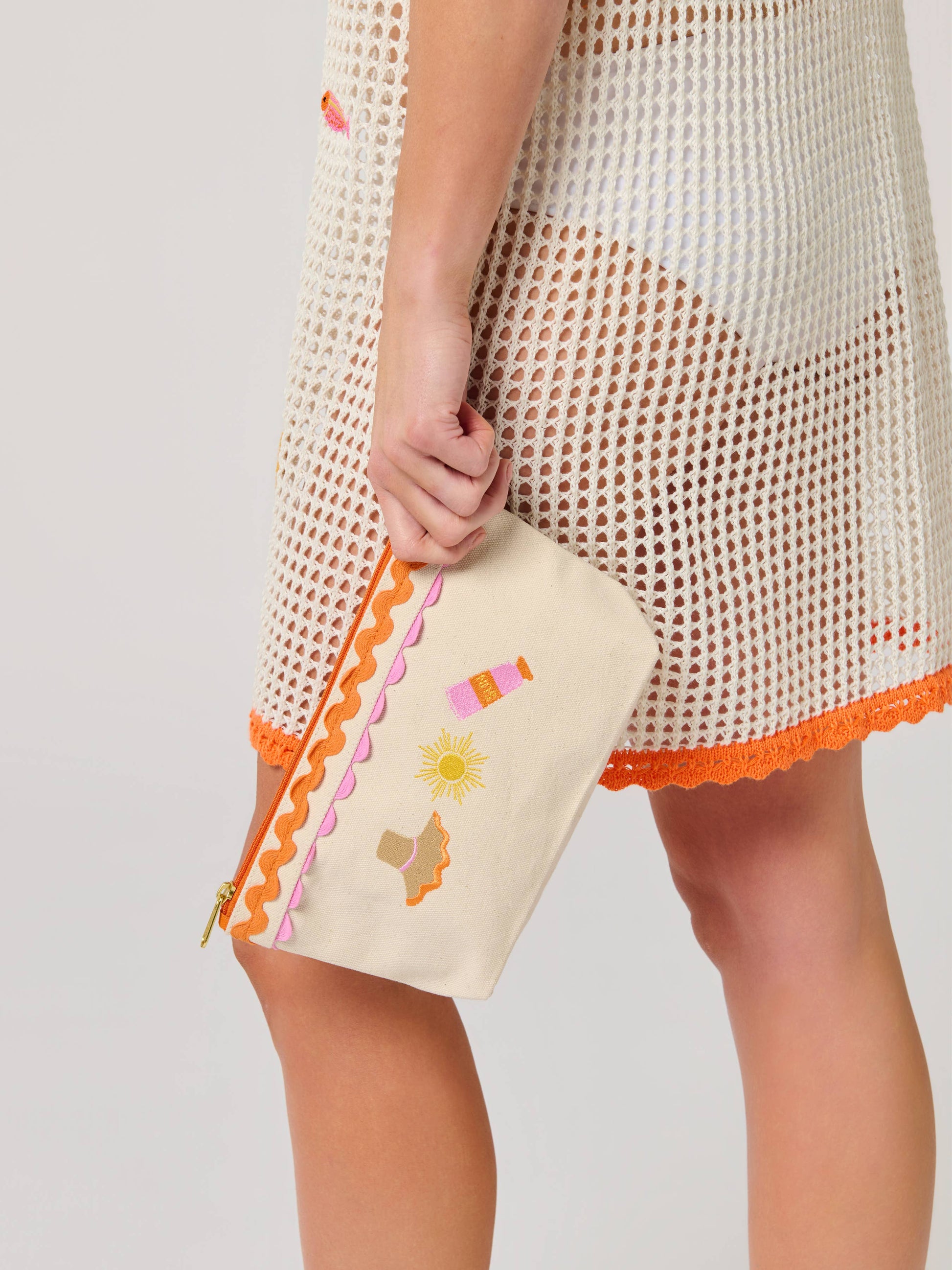 Ric Rac Zip Pouch