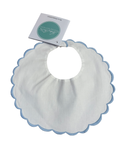 Double Thick Scallop Baby Bibs