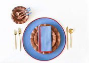 Color Block Round Placemat | 4