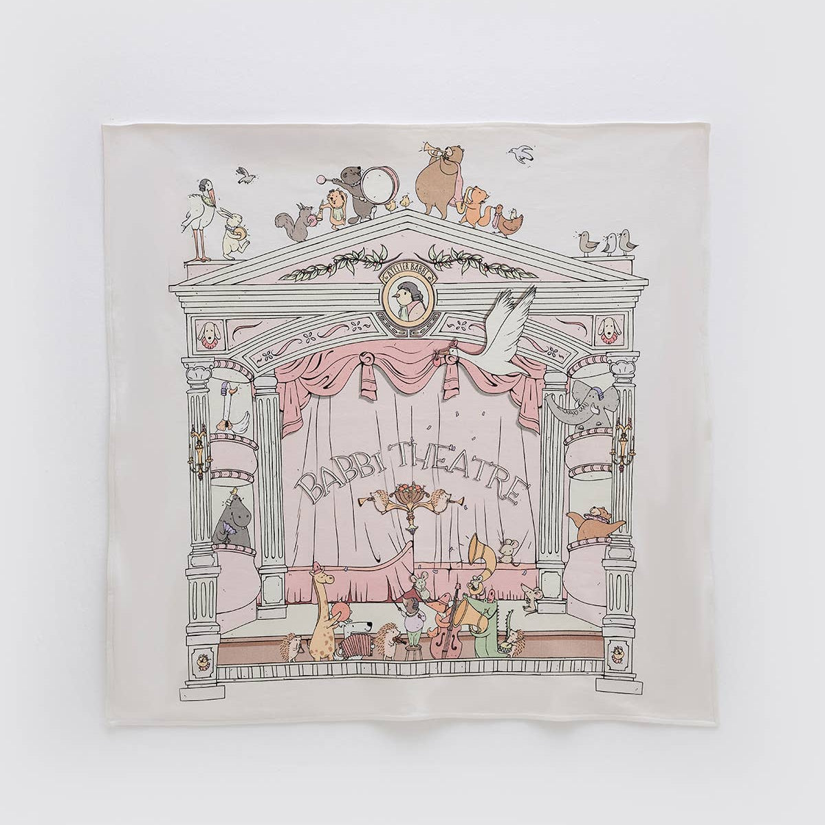 Double-Sided Theatre Baby Blanket