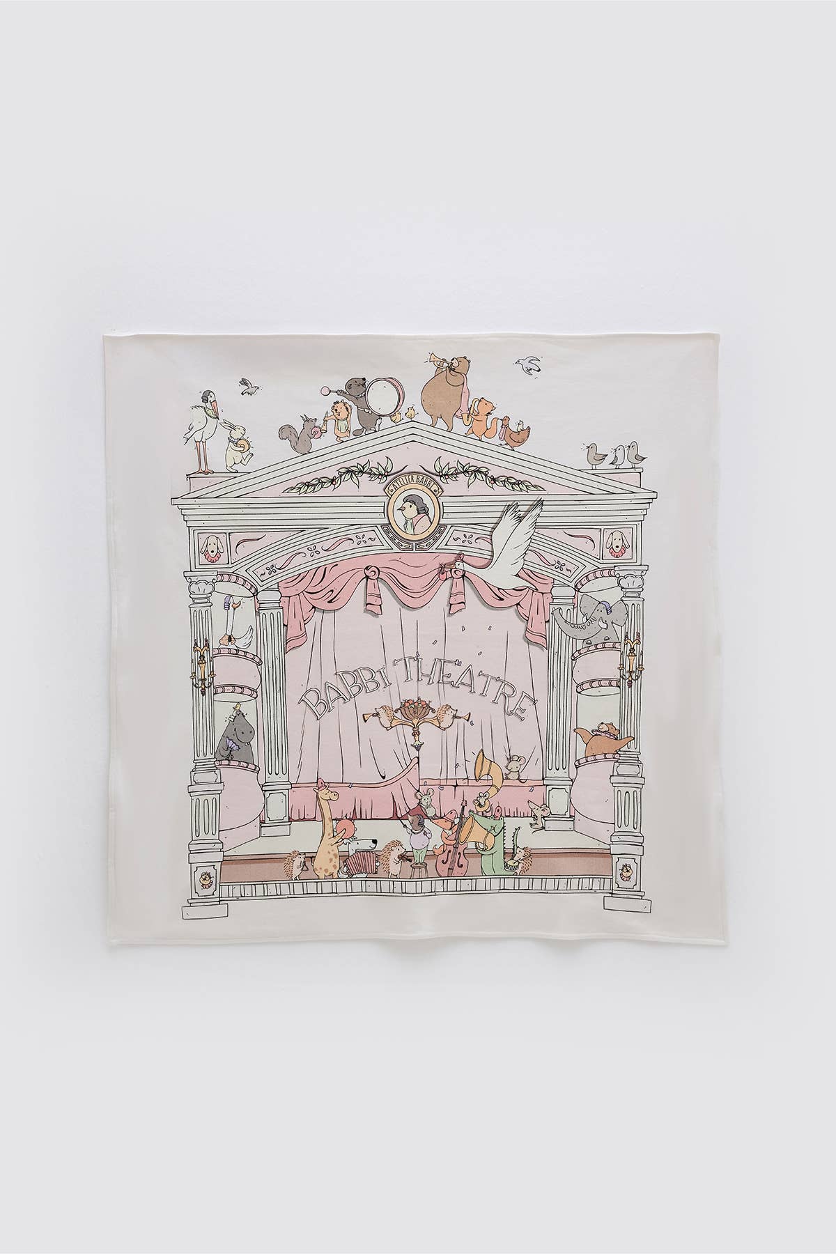 Double-Sided Theatre Baby Blanket