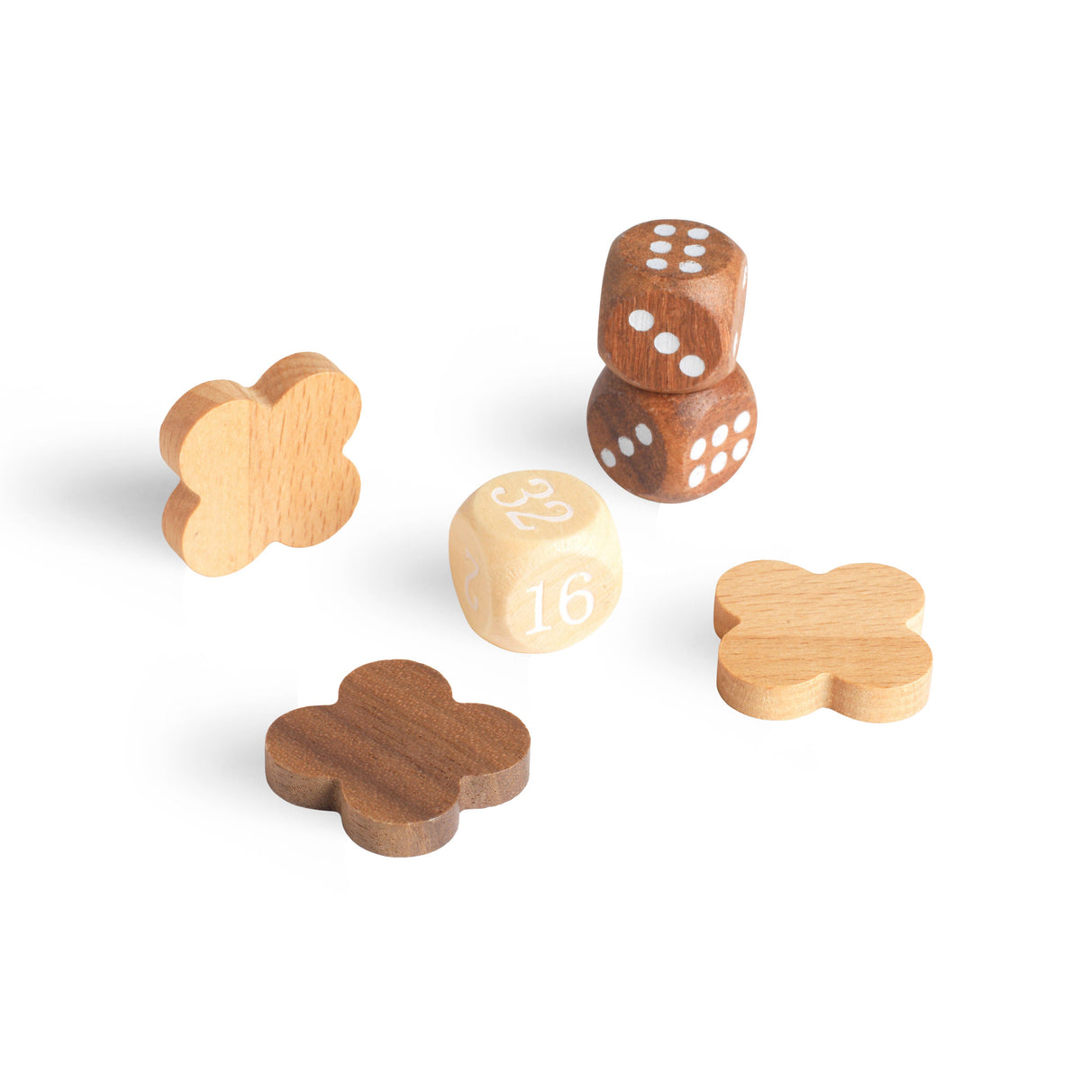 Backgammon Game Set - Polka Patchwork