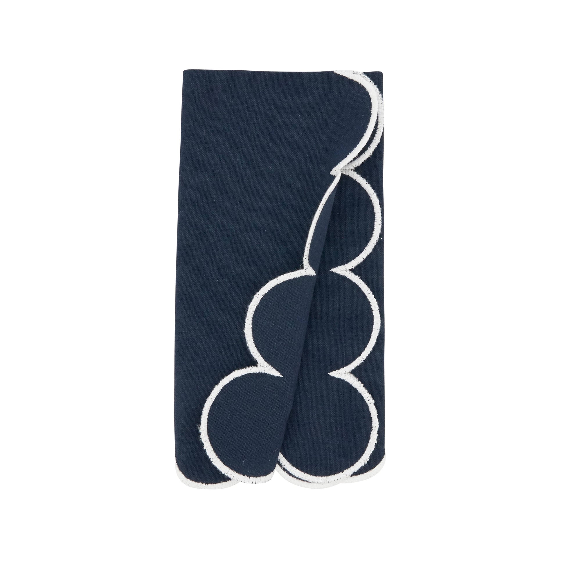 Scalloped Hem Napkin | Set of 4