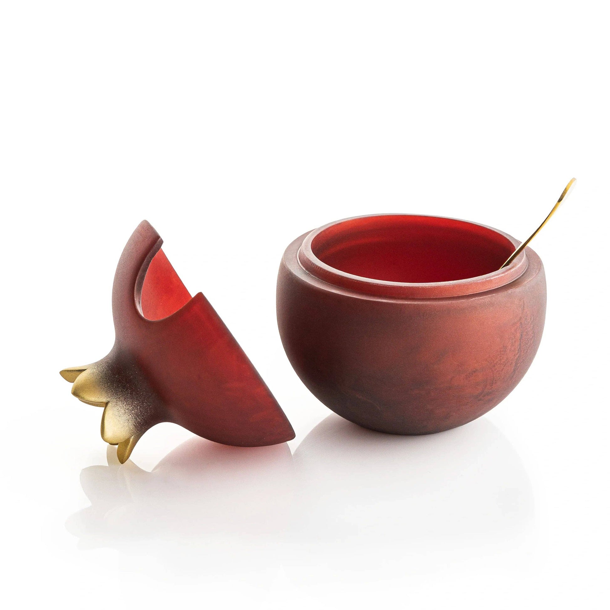 Resin Pomegranate Honey Dish