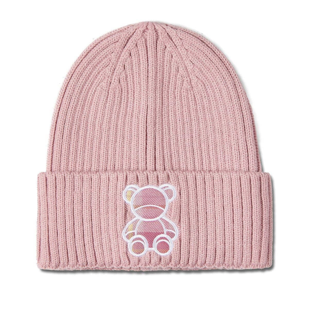 Plaid Bear Beanie