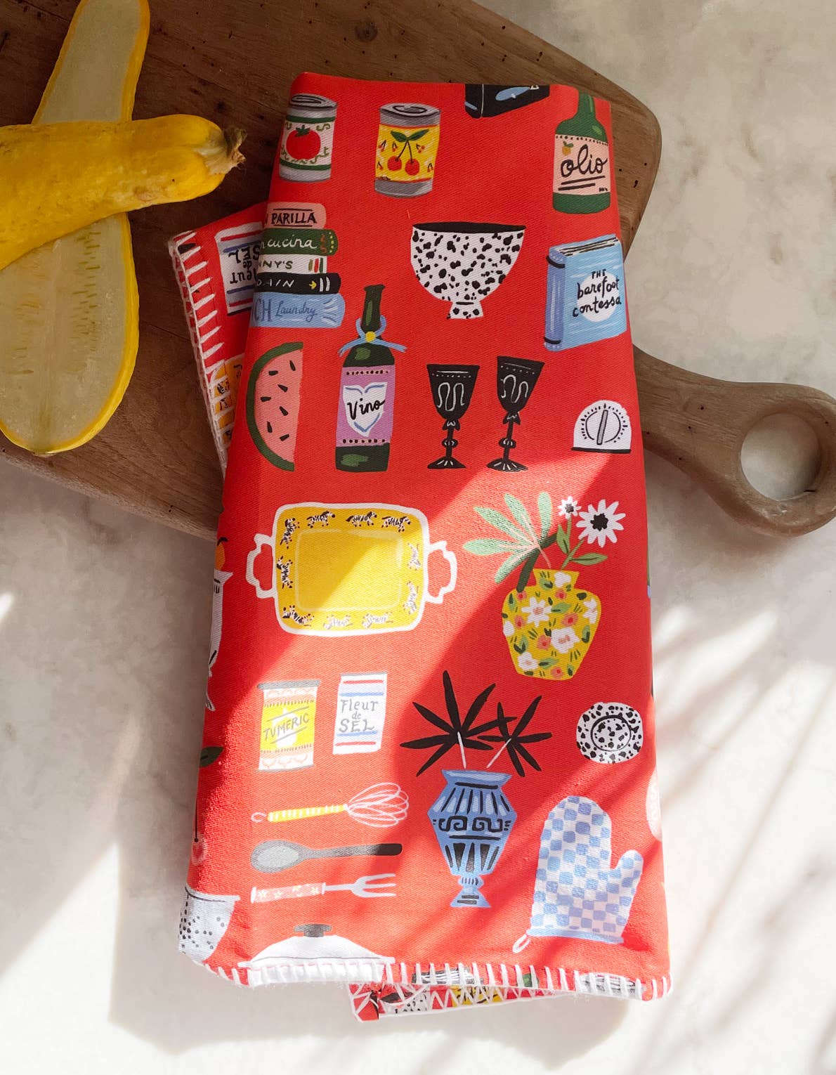 Printed Tea Towel