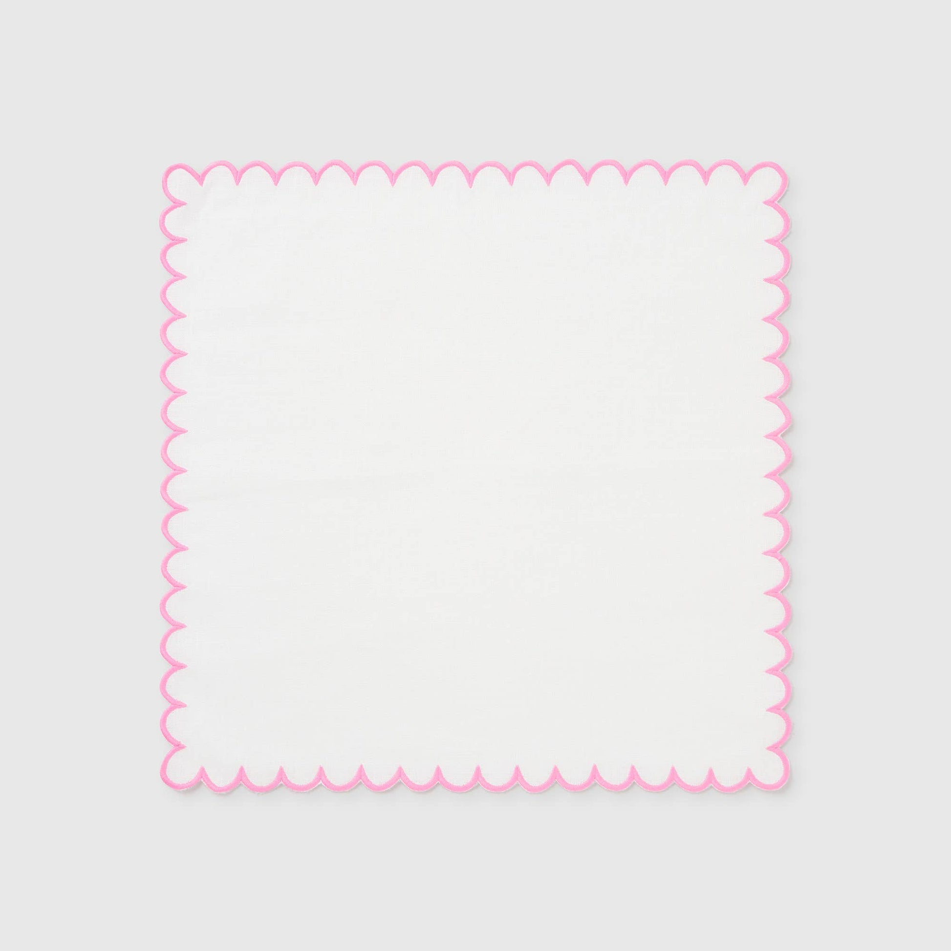Penelope Scalloped Napkin Set | 4
