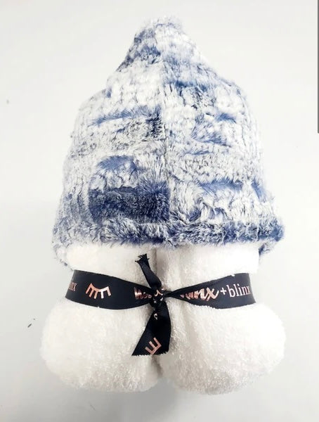 Plush Minky Hooded Towel