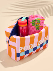 Large Summer Zip Pouch