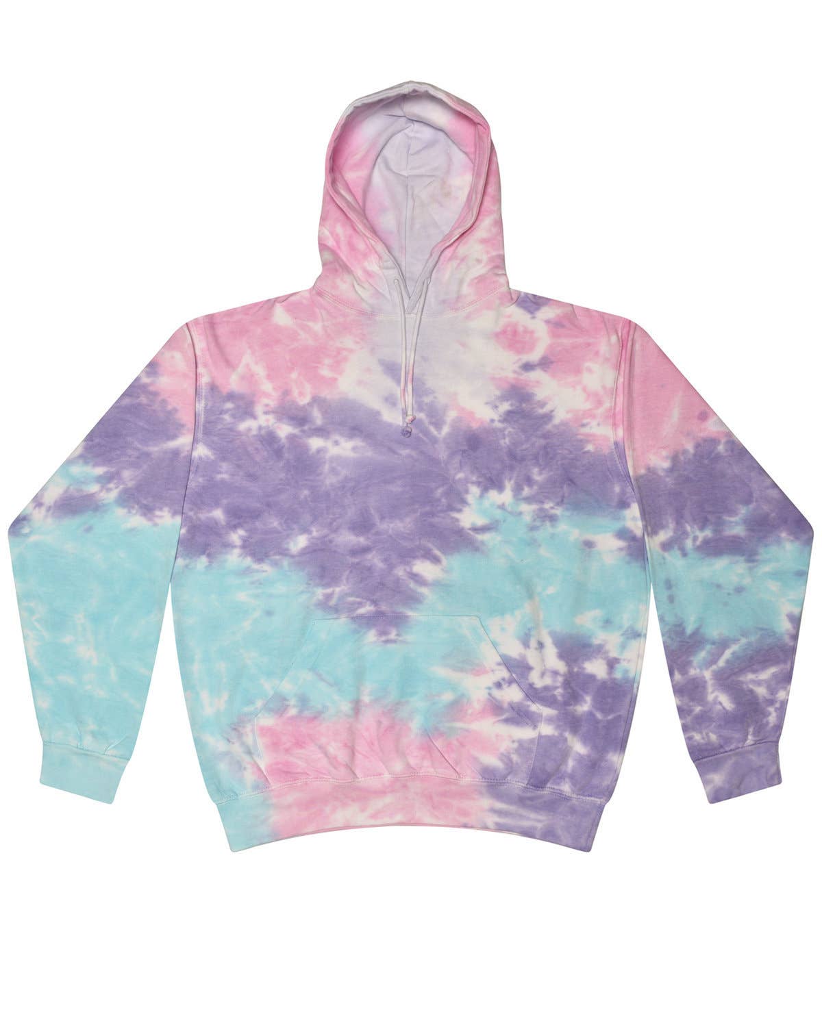 Youth Tie-Dyed Pullover Hoodie Sweatshirt