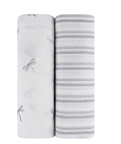 2 Pack Cotton Muslin Swaddle Blanket