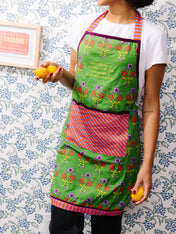 Cheery Printed Apron