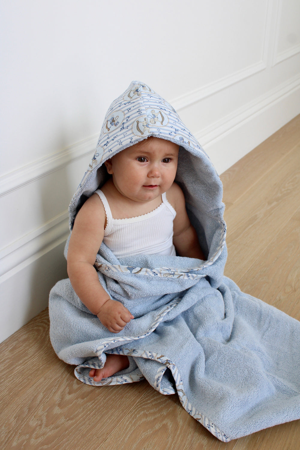 Rocking Horse Hooded Bath Towel