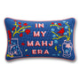 In My Mahj Era Needlepoint Pillow