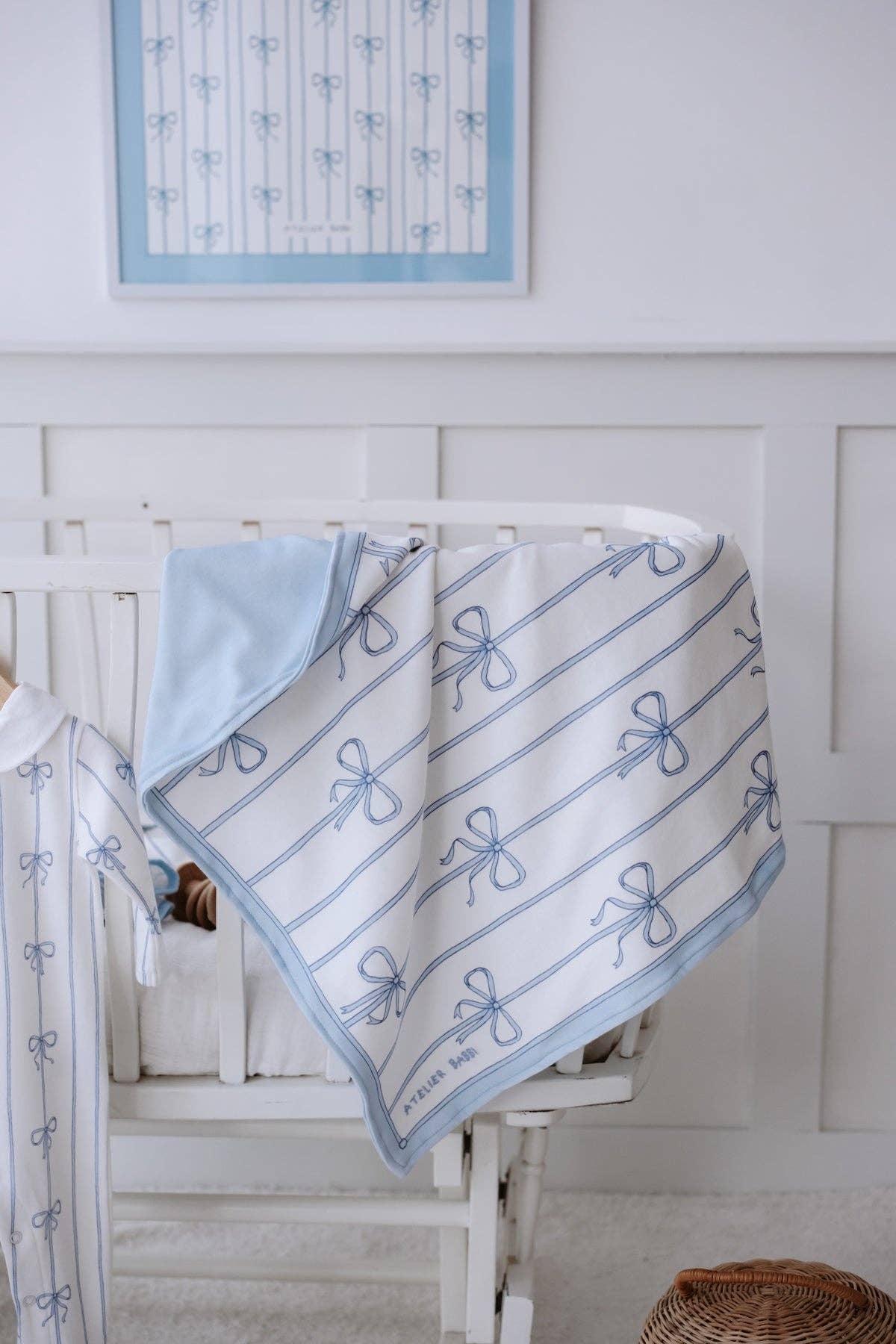 Double-Sided Organic Cotton Blanket