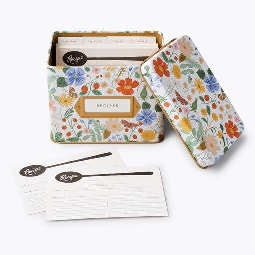 Tin Recipe Box Collection