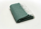 Fringed Herringbone Throw
