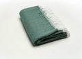 Fringed Herringbone Throw