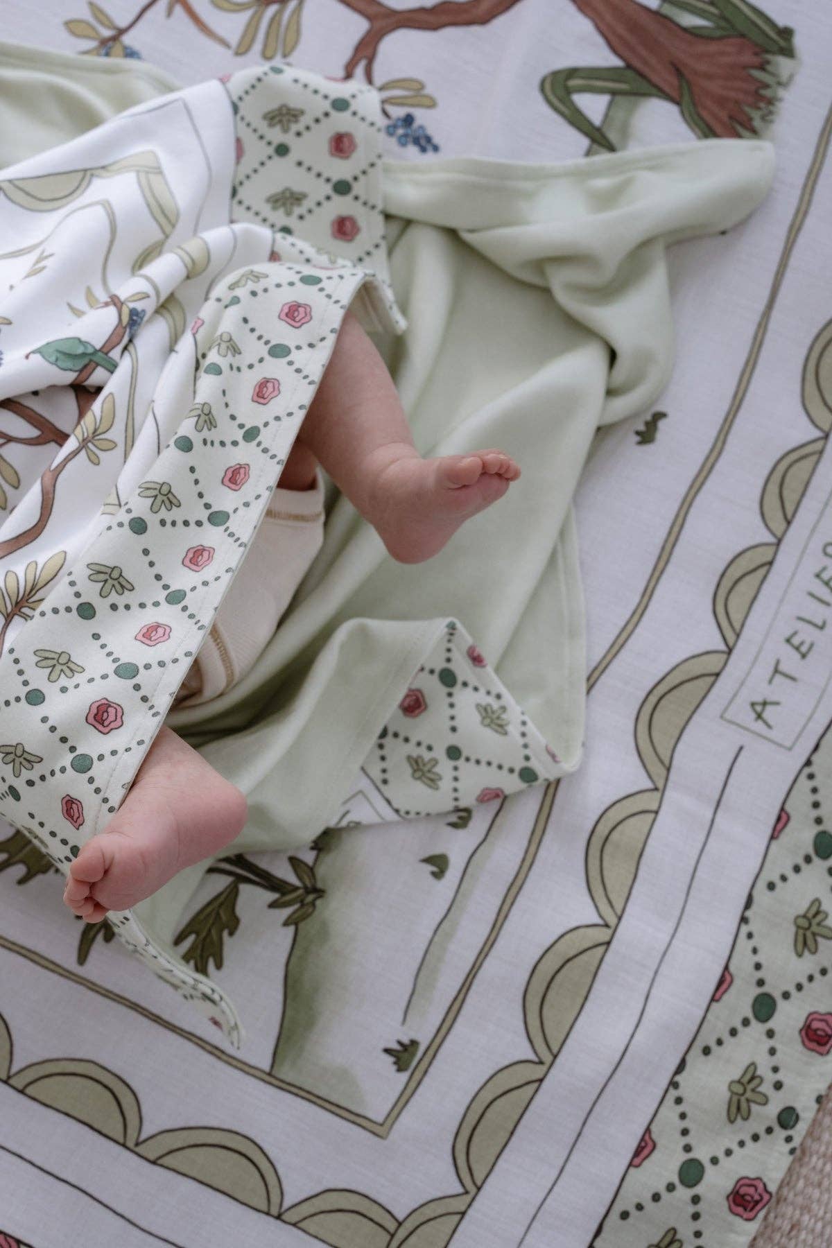 Double-Sided Organic Cotton Blanket