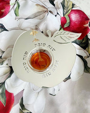 Lucite Honey and Apple Plate