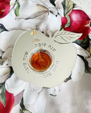 Lucite Honey and Apple Plate