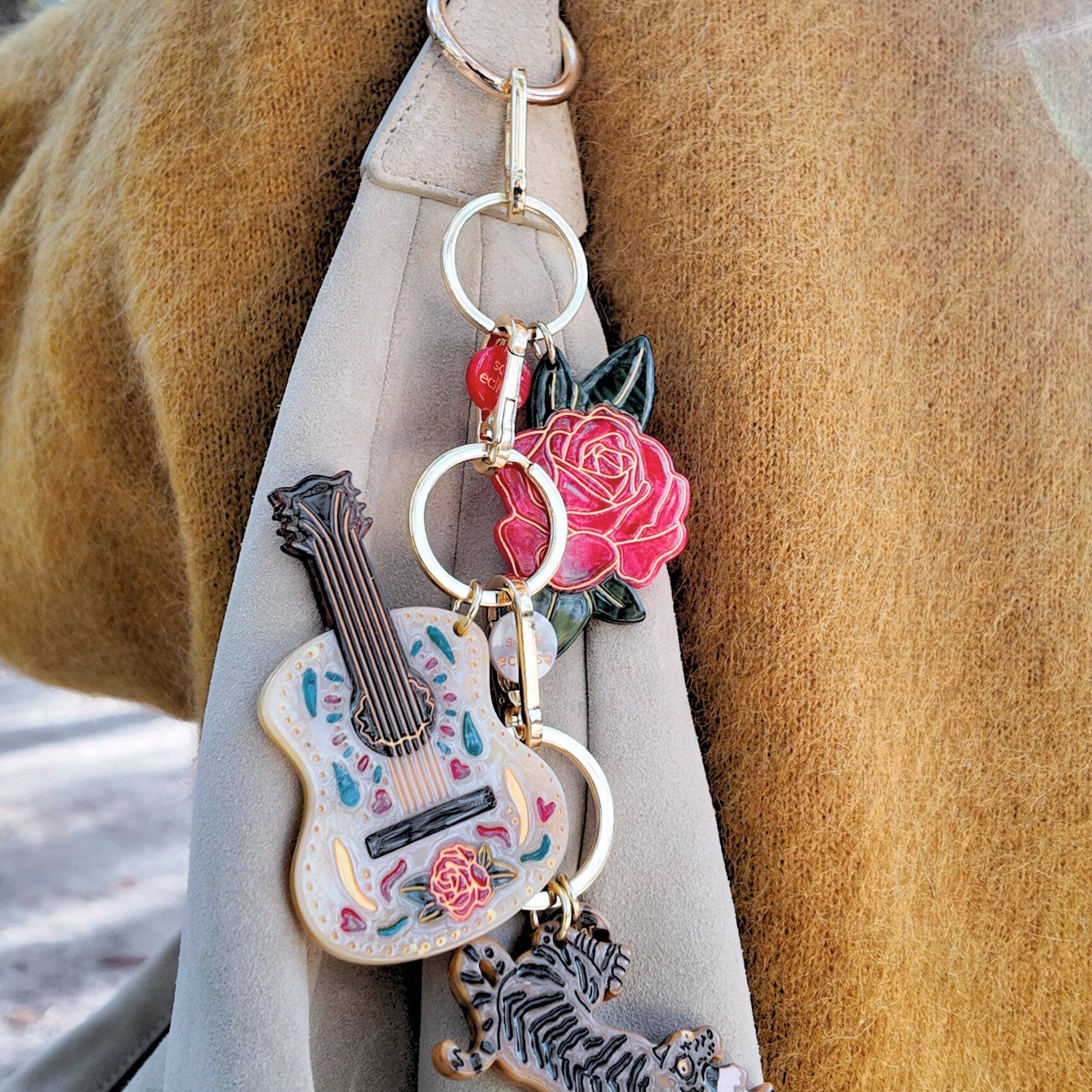 Rose Bag Charm + Keychain