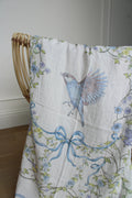 Ribbon Garden Muslin Blanket