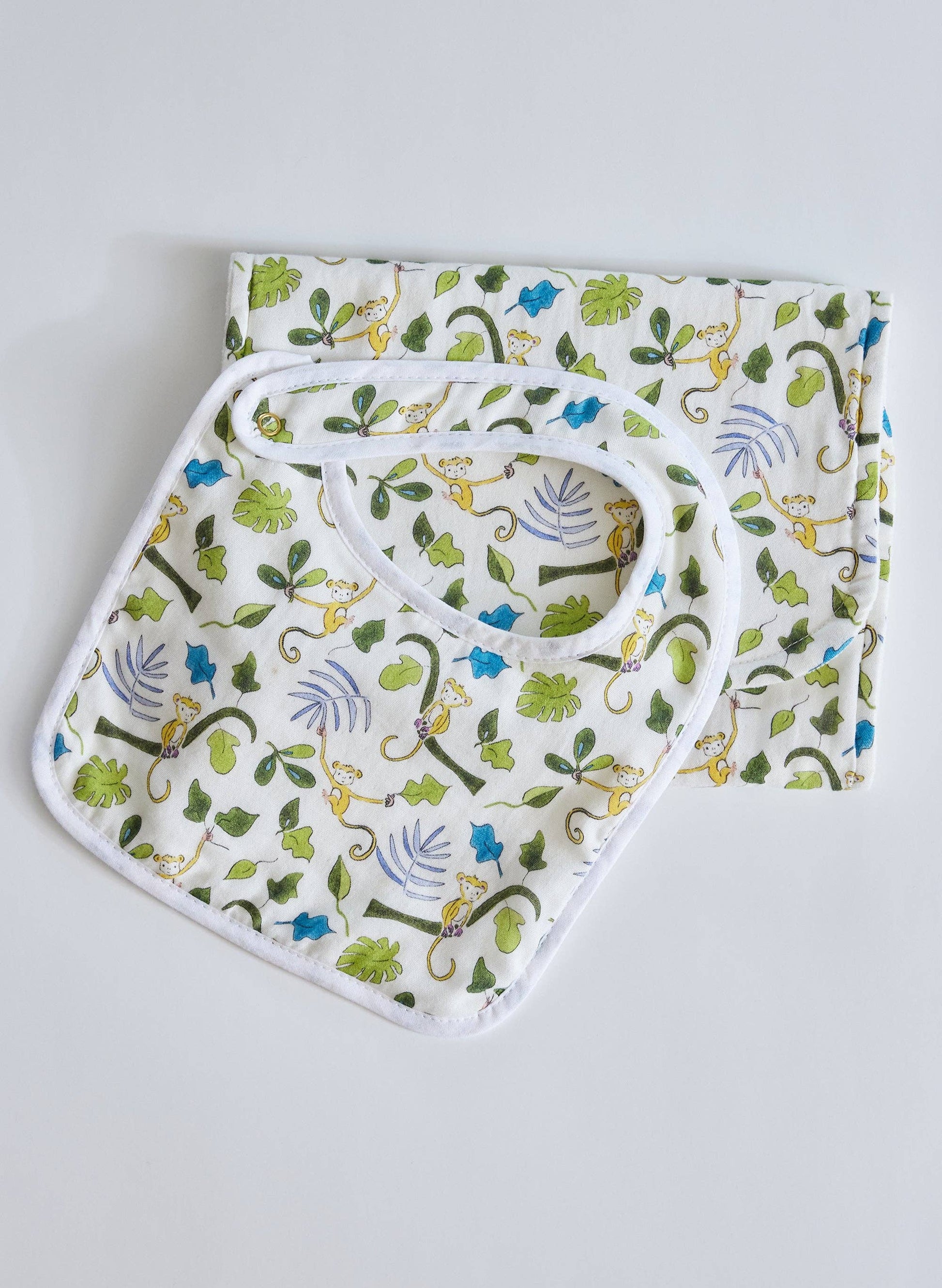 Muslin and Terry Bib
