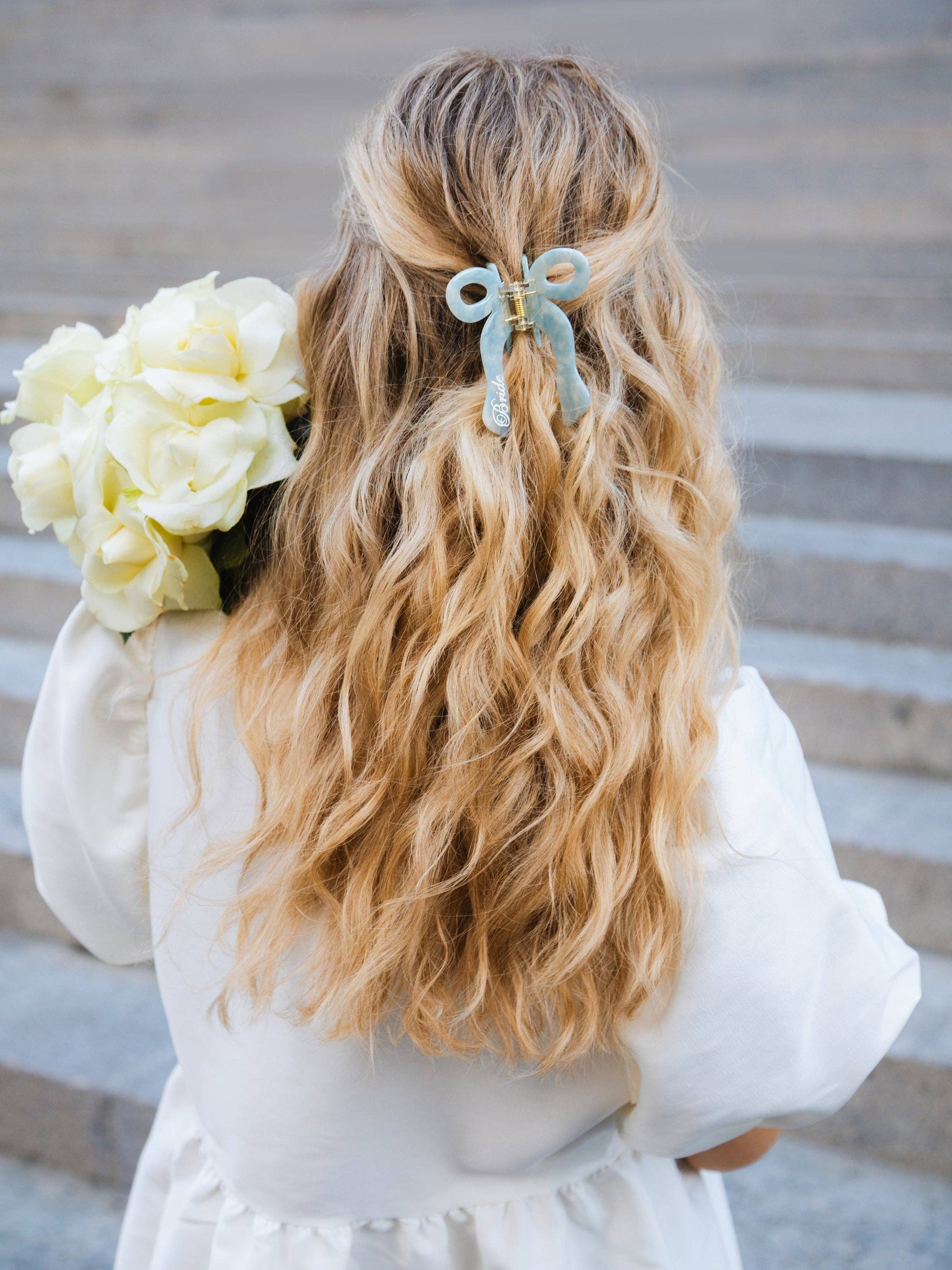 Bride Bow Claw Hair Clip