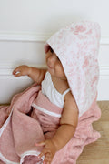 Toile Hooded Bath Towel