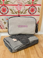 Travel Blanket Eye Mask Set