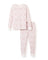 Kid's Pima Snug Fit Pajama Set in Dorset Floral .