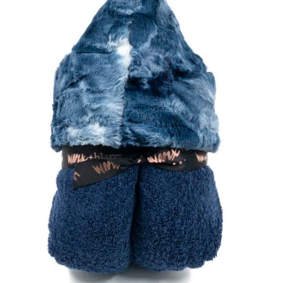 Plush Minky Hooded Towel