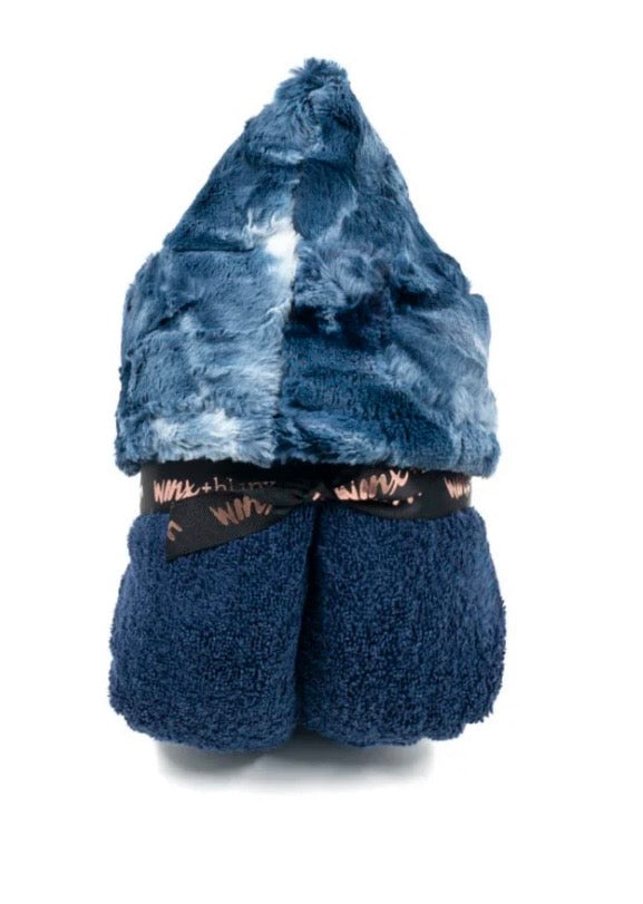 Plush Minky Hooded Towel