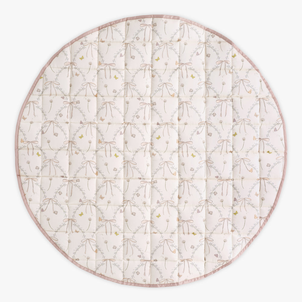 Bows and Butterfly Kisses Play Mat