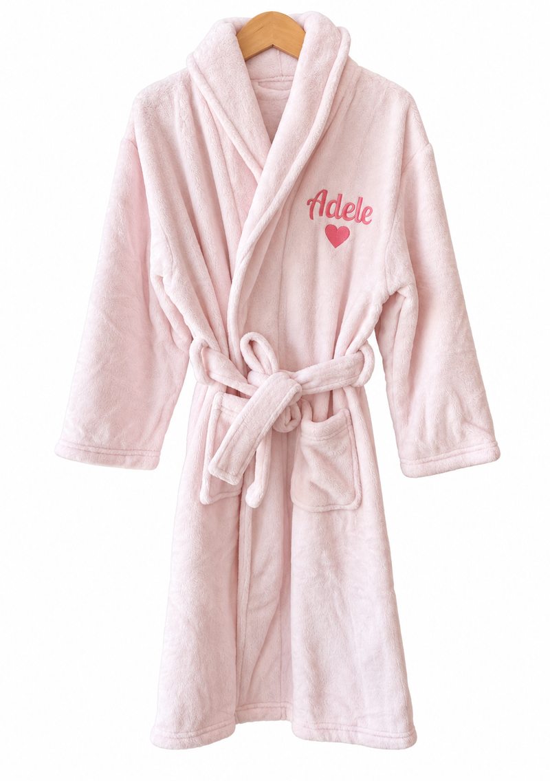 Kid's Plush Fleece Robe