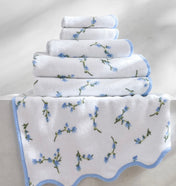 Floral Scallop Towel Set