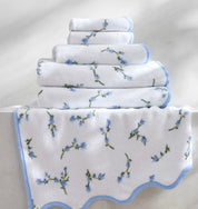 Floral Scallop Towel