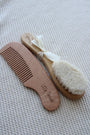 Wooden Baby Brush and Comb Set