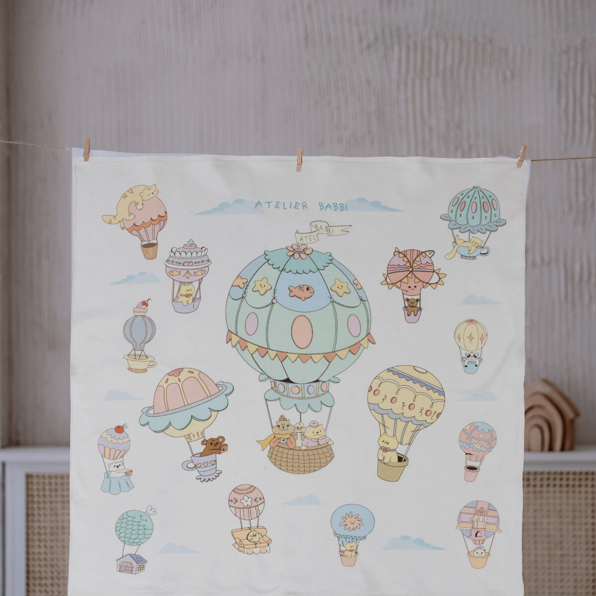 Double-Sided Organic Cotton Blanket