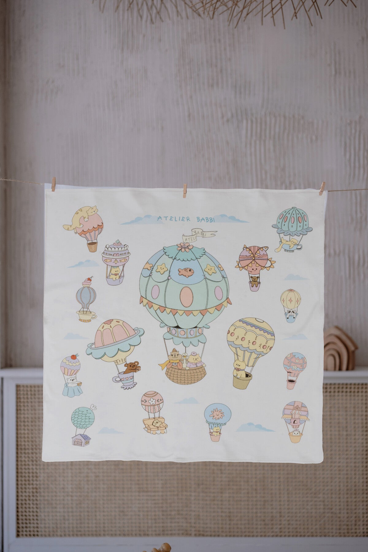Double-Sided Organic Cotton Blanket