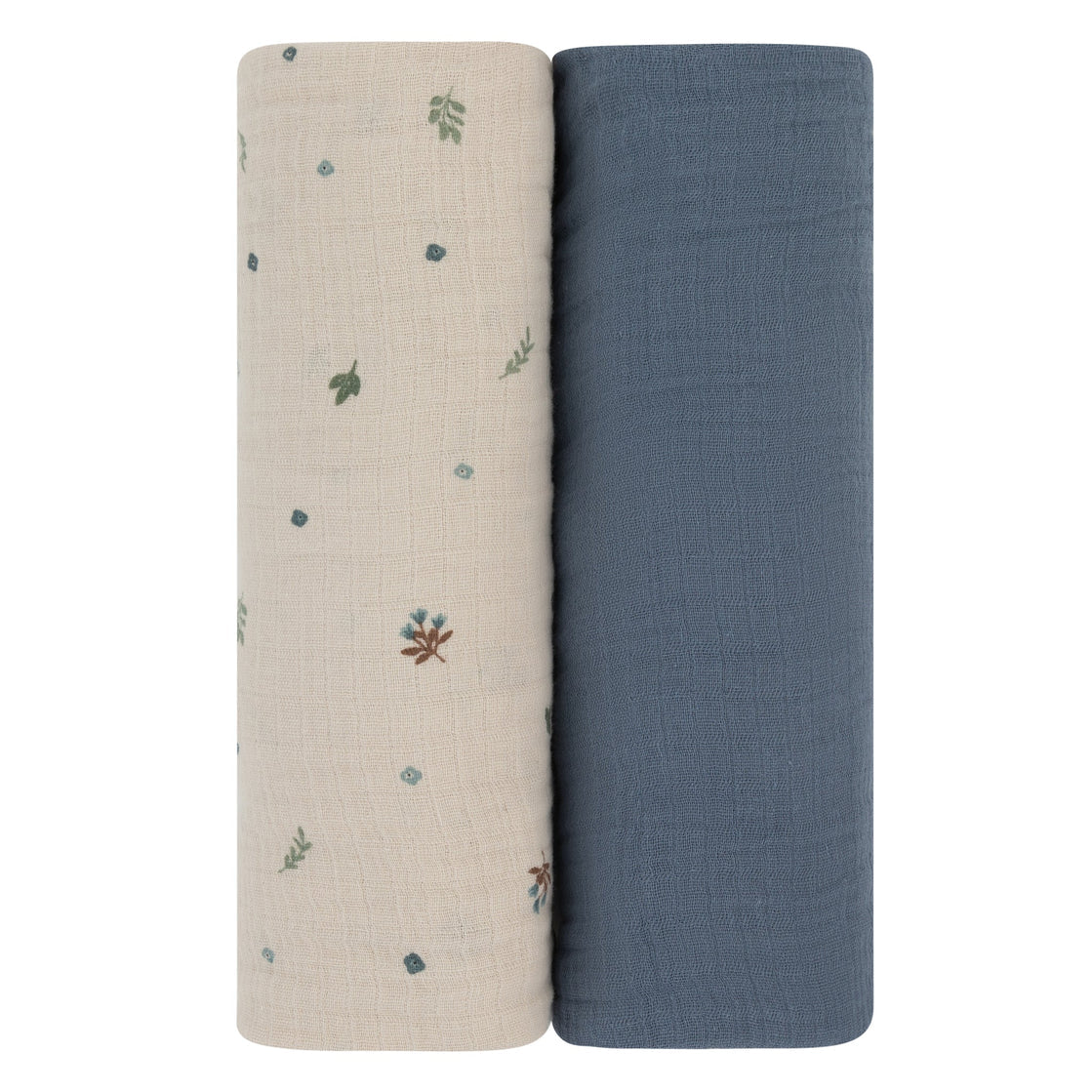 2 Pack Cotton Muslin Swaddle Blanket