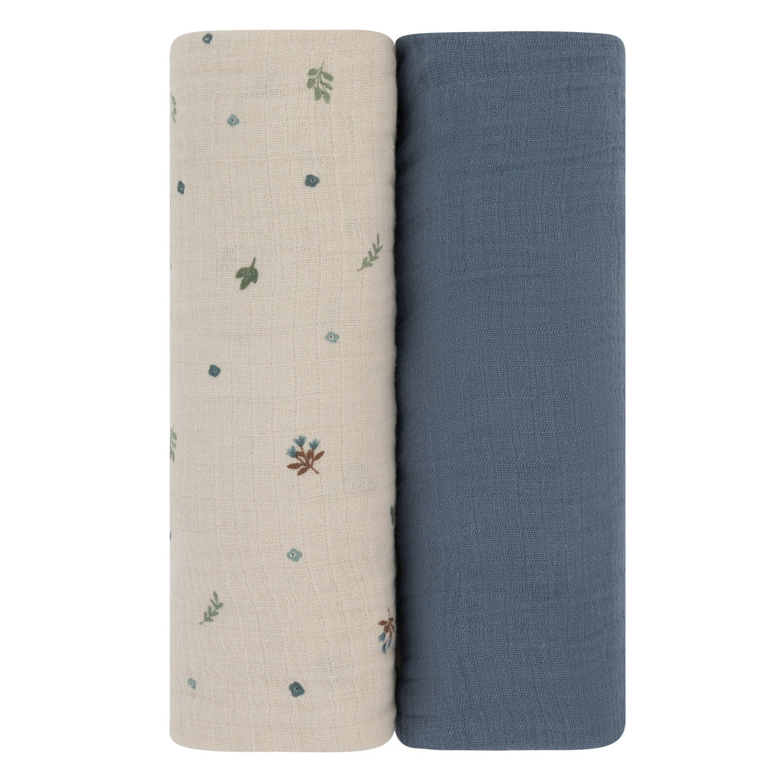 2 Pack Cotton Muslin Swaddle Blanket
