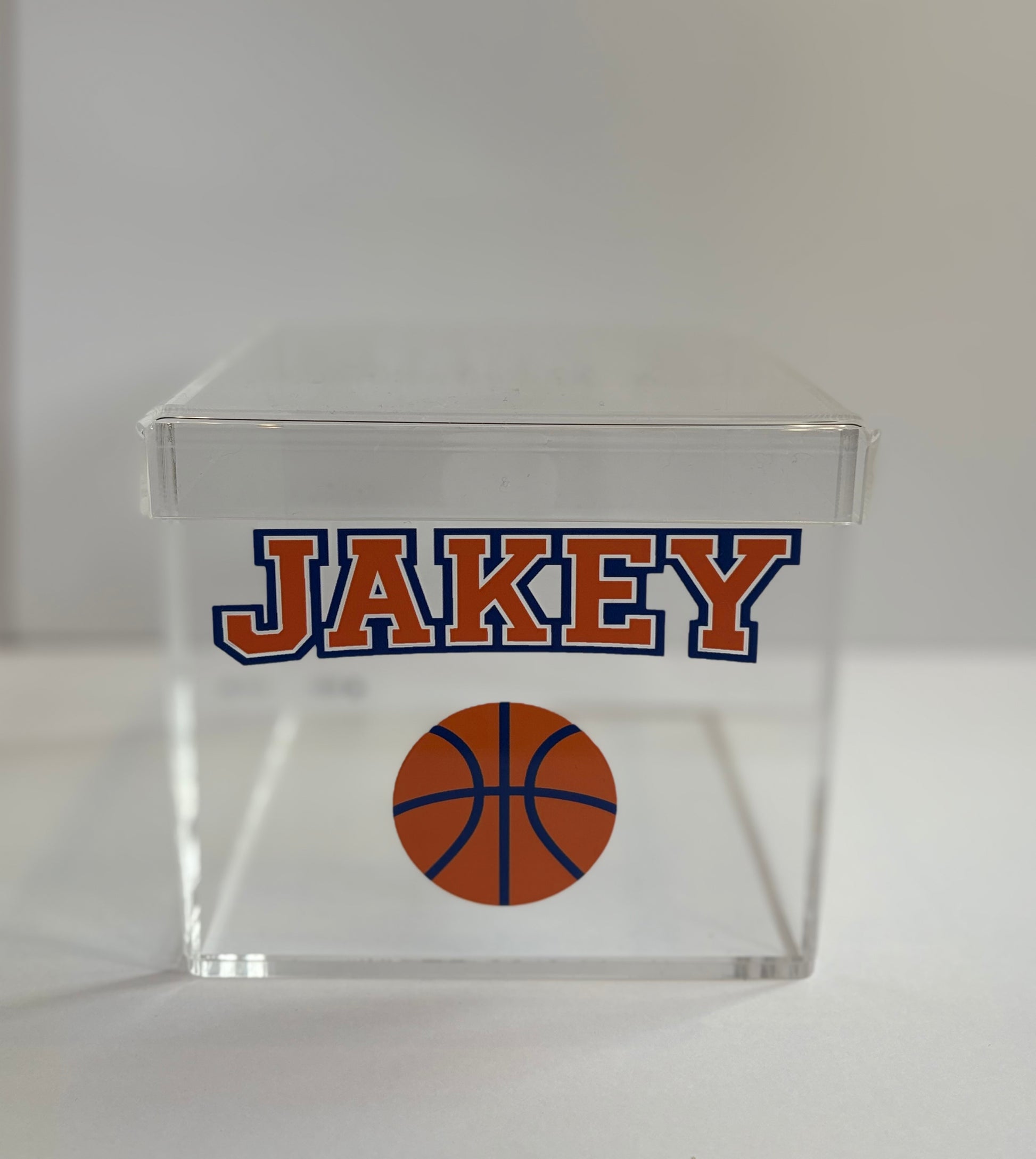 Clear Acrylic Box W/ Lid