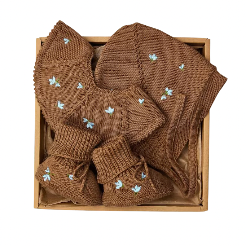 Embroidered Baby Gift Box