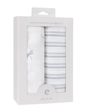 2 Pack Cotton Muslin Swaddle Blanket