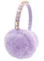 Lavender Bejeweled Earmuffs