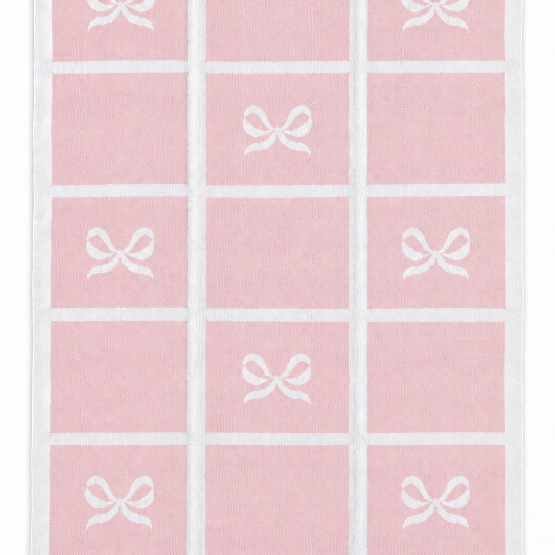 Bow Knit Blanket